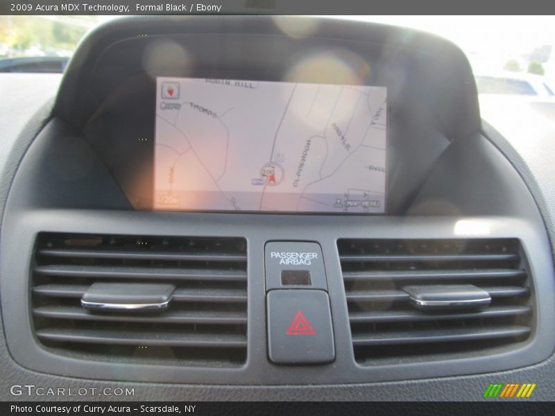 Formal Black / Ebony 2009 Acura MDX Technology