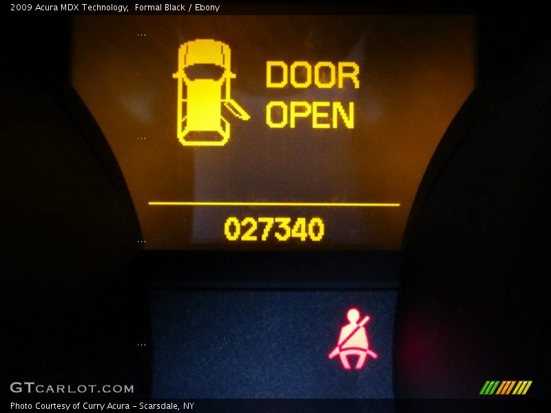 Formal Black / Ebony 2009 Acura MDX Technology