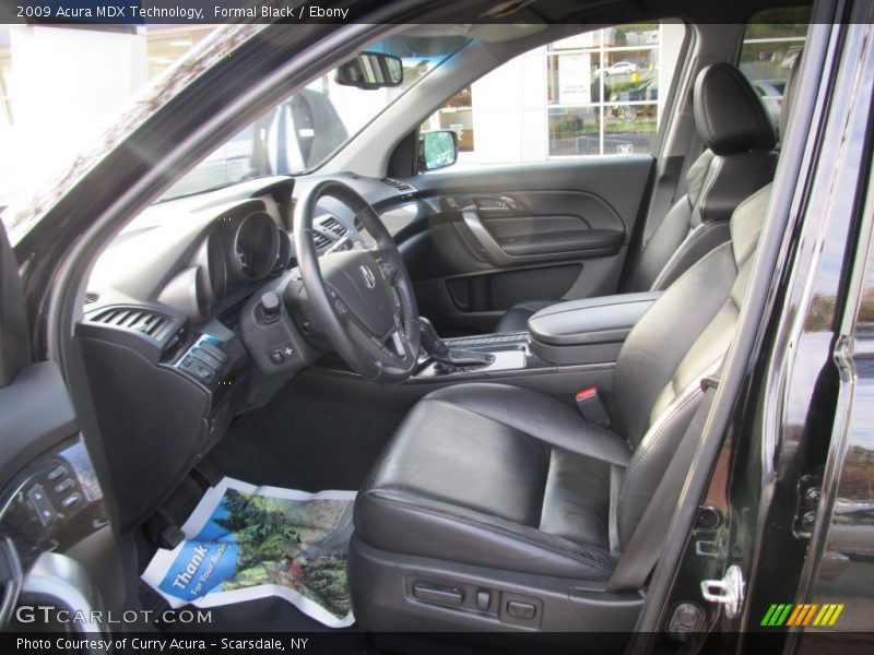 Formal Black / Ebony 2009 Acura MDX Technology