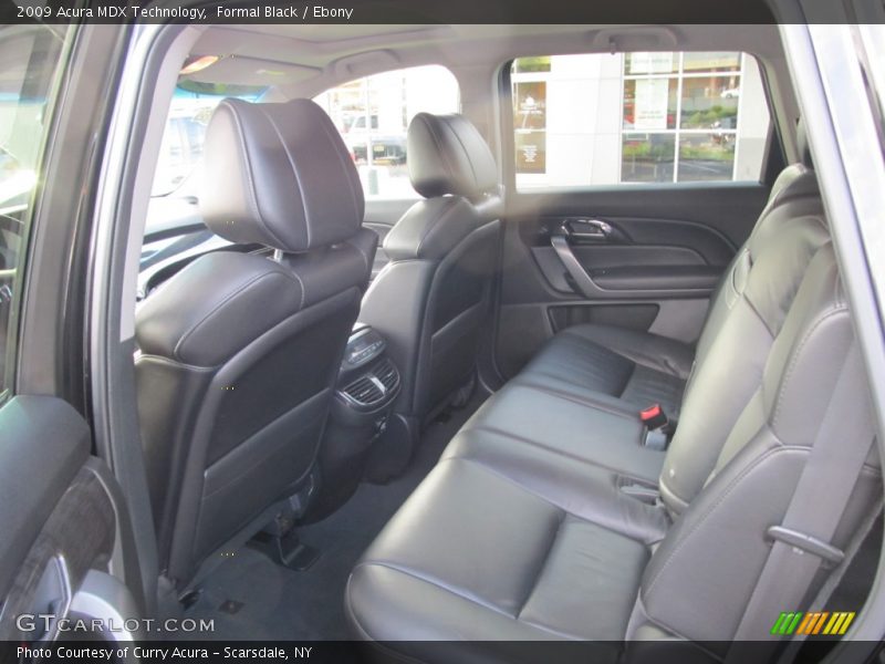 Formal Black / Ebony 2009 Acura MDX Technology