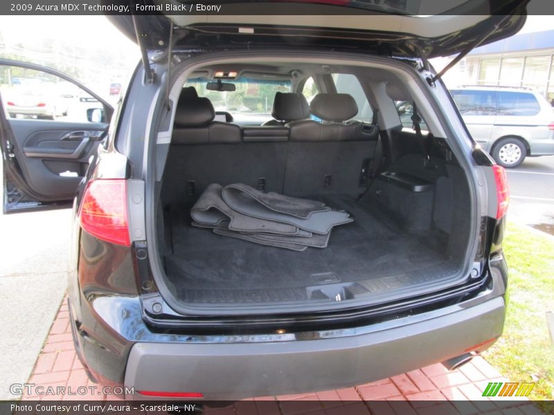 Formal Black / Ebony 2009 Acura MDX Technology
