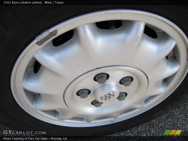 White / Taupe 2001 Buick LeSabre Limited