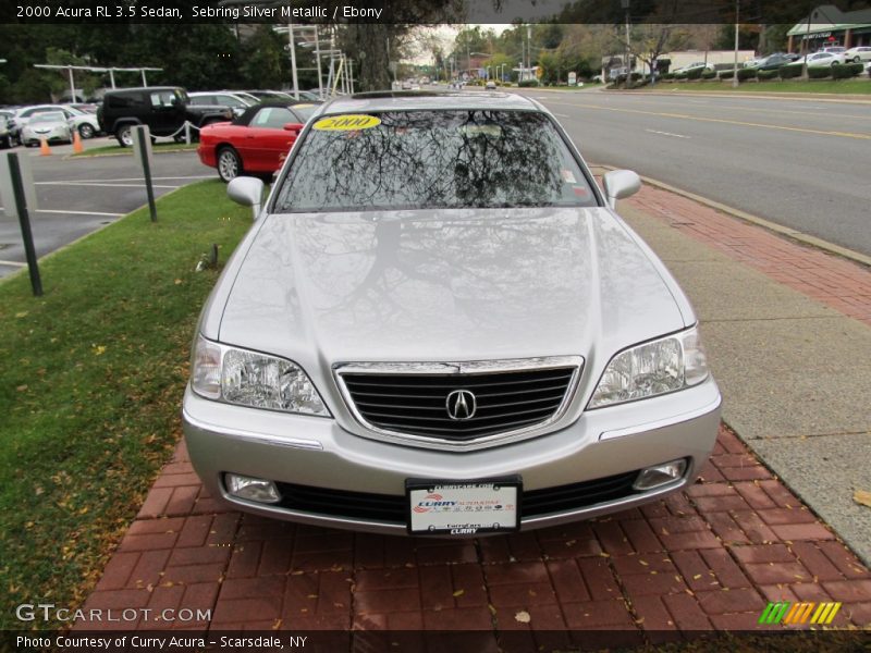 Sebring Silver Metallic / Ebony 2000 Acura RL 3.5 Sedan
