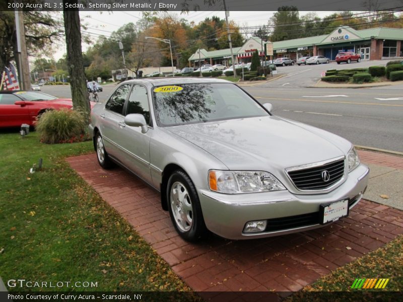 Sebring Silver Metallic / Ebony 2000 Acura RL 3.5 Sedan