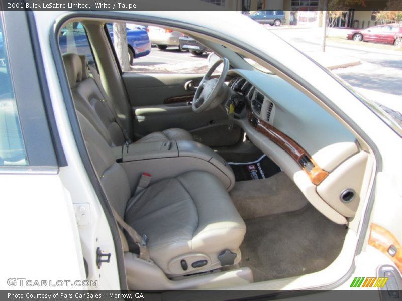 White / Taupe 2001 Buick LeSabre Limited