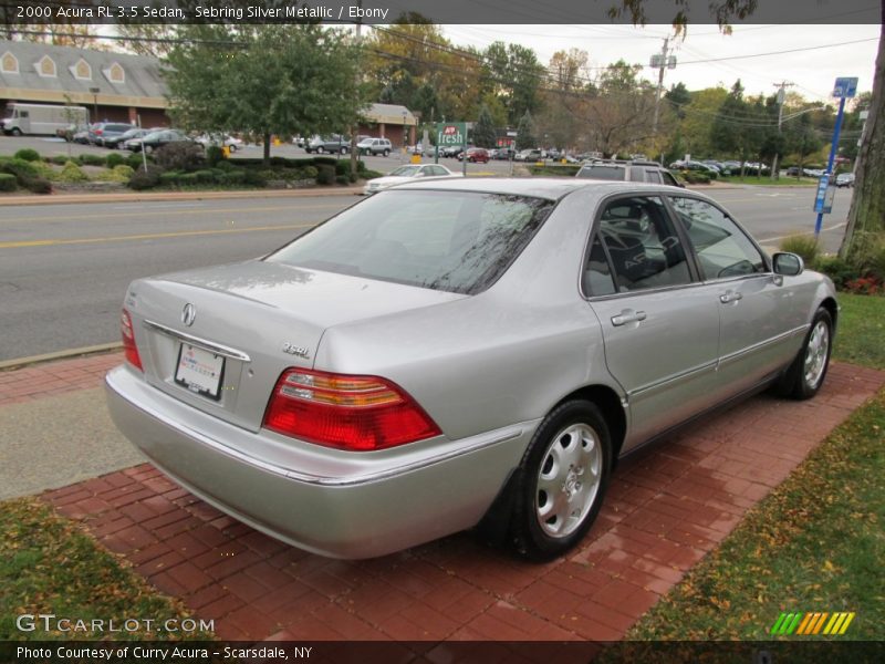 Sebring Silver Metallic / Ebony 2000 Acura RL 3.5 Sedan