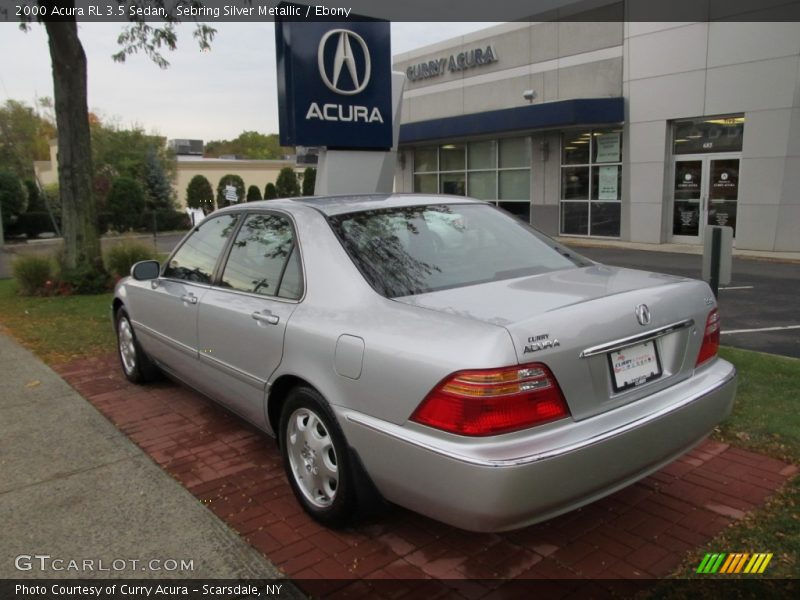 Sebring Silver Metallic / Ebony 2000 Acura RL 3.5 Sedan