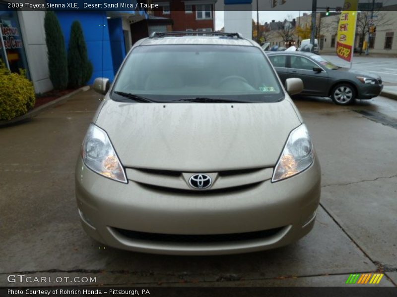 Desert Sand Mica / Taupe 2009 Toyota Sienna XLE