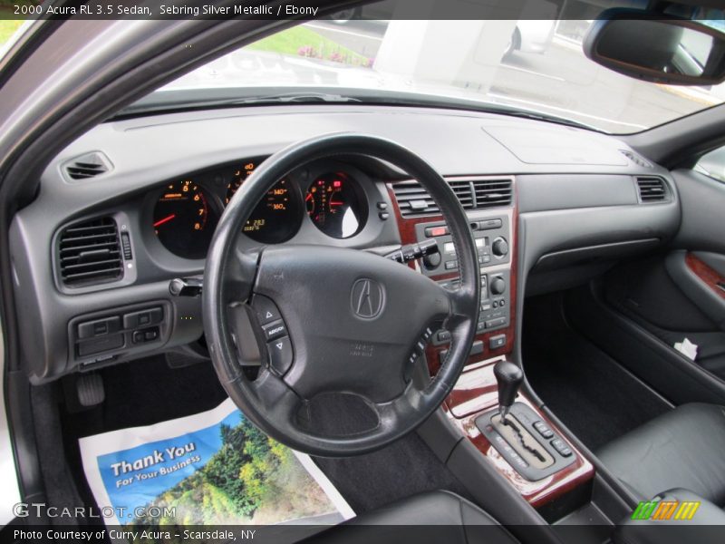 Dashboard of 2000 RL 3.5 Sedan