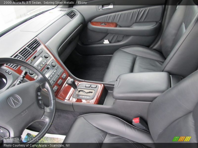  2000 RL 3.5 Sedan Ebony Interior