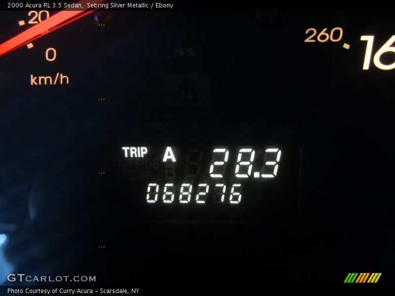 Sebring Silver Metallic / Ebony 2000 Acura RL 3.5 Sedan