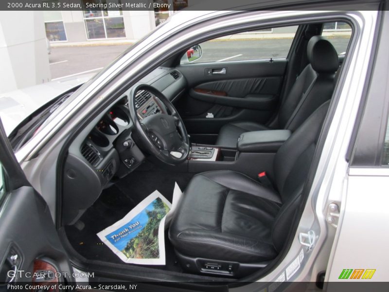 Sebring Silver Metallic / Ebony 2000 Acura RL 3.5 Sedan