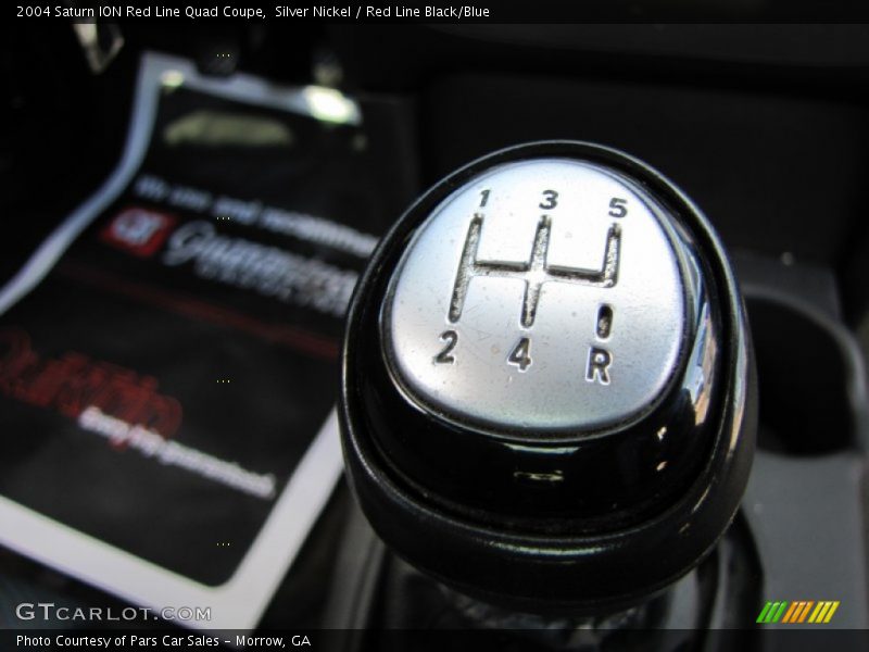  2004 ION Red Line Quad Coupe 5 Speed Manual Shifter