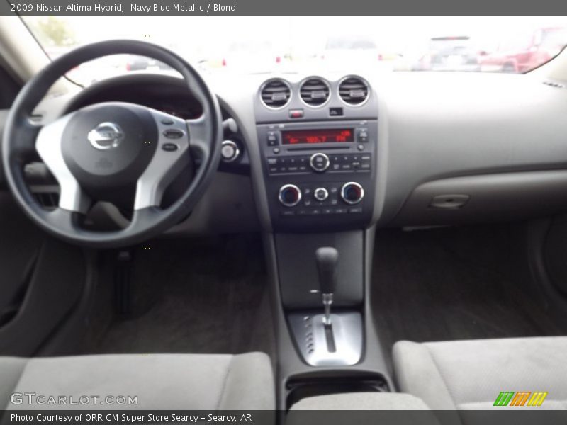 Navy Blue Metallic / Blond 2009 Nissan Altima Hybrid