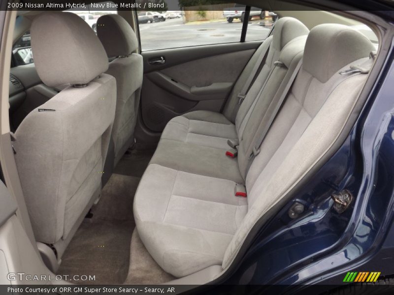 Navy Blue Metallic / Blond 2009 Nissan Altima Hybrid
