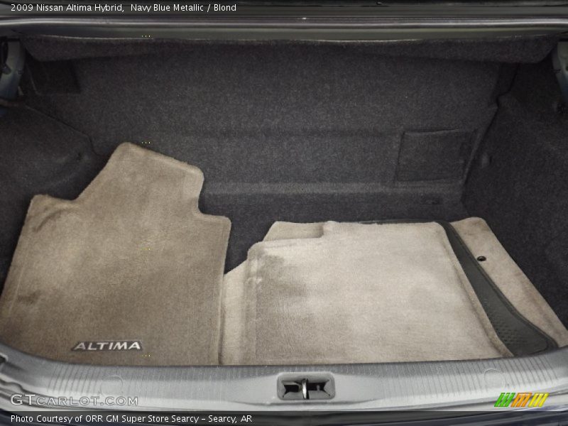Navy Blue Metallic / Blond 2009 Nissan Altima Hybrid