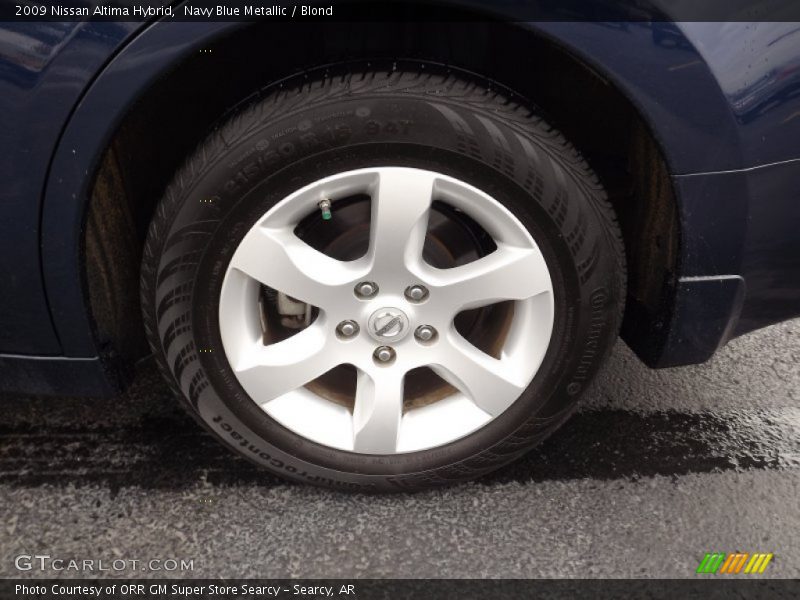Navy Blue Metallic / Blond 2009 Nissan Altima Hybrid