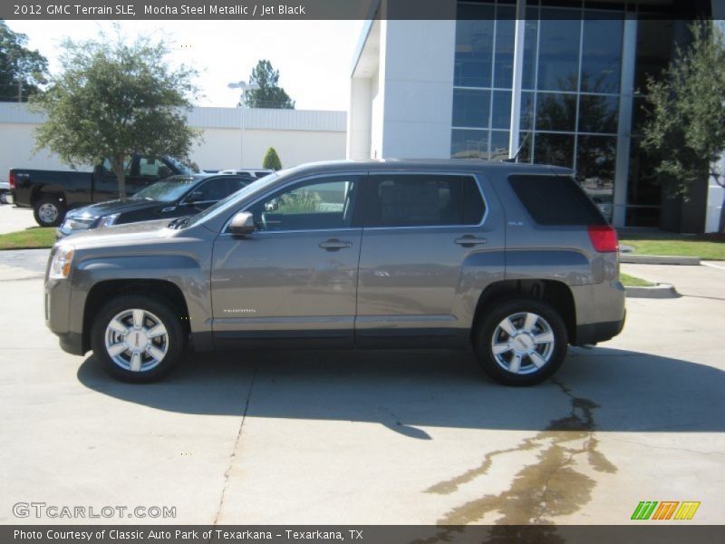 Mocha Steel Metallic / Jet Black 2012 GMC Terrain SLE