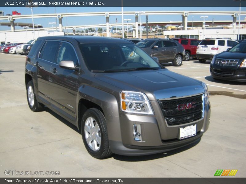 Mocha Steel Metallic / Jet Black 2012 GMC Terrain SLE