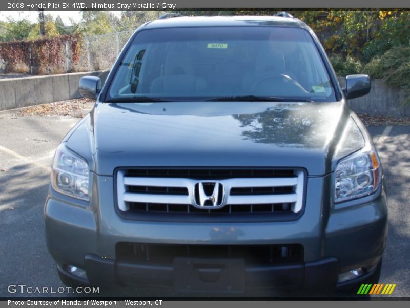 Nimbus Gray Metallic / Gray 2008 Honda Pilot EX 4WD