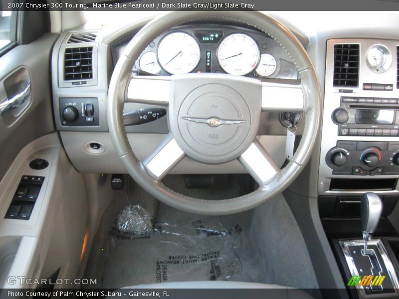 Marine Blue Pearlcoat / Dark Slate Gray/Light Slate Gray 2007 Chrysler 300 Touring