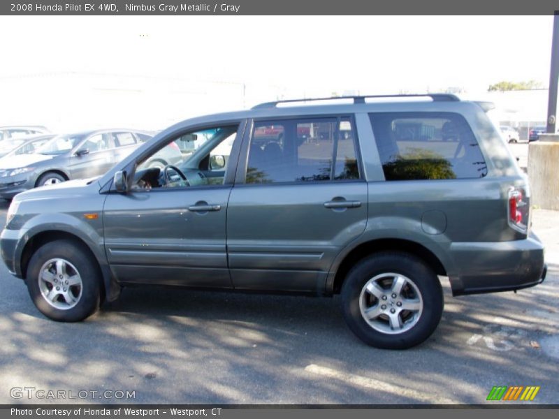Nimbus Gray Metallic / Gray 2008 Honda Pilot EX 4WD