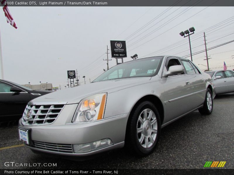 Light Platinum / Titanium/Dark Titanium 2008 Cadillac DTS