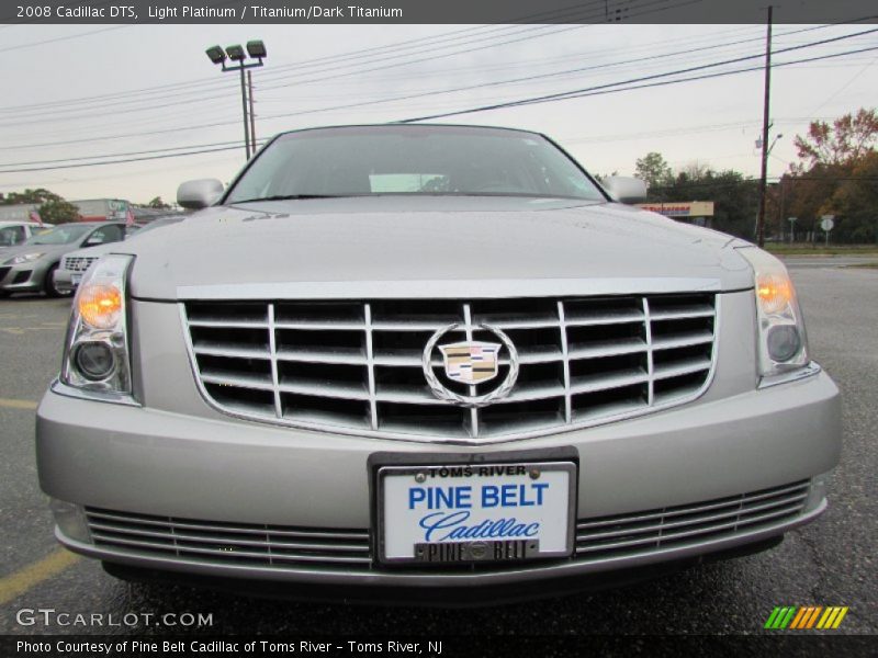 Light Platinum / Titanium/Dark Titanium 2008 Cadillac DTS