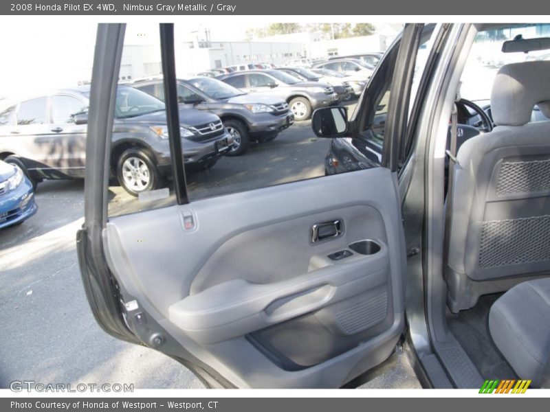 Nimbus Gray Metallic / Gray 2008 Honda Pilot EX 4WD