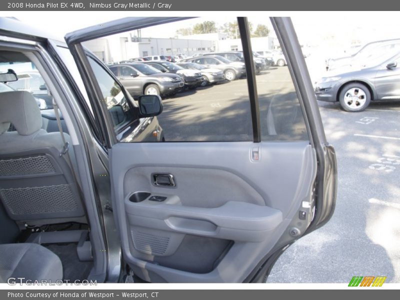 Nimbus Gray Metallic / Gray 2008 Honda Pilot EX 4WD