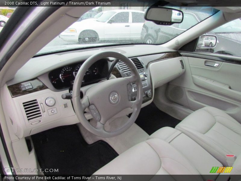 Light Platinum / Titanium/Dark Titanium 2008 Cadillac DTS