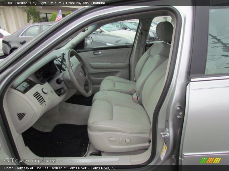 Light Platinum / Titanium/Dark Titanium 2008 Cadillac DTS