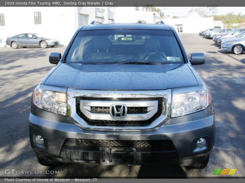 Sterling Gray Metallic / Gray 2009 Honda Pilot Touring 4WD