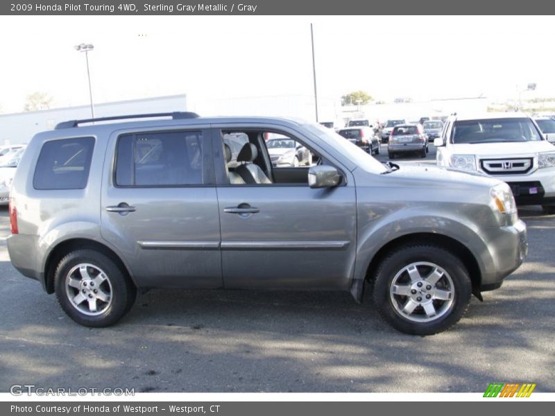 Sterling Gray Metallic / Gray 2009 Honda Pilot Touring 4WD