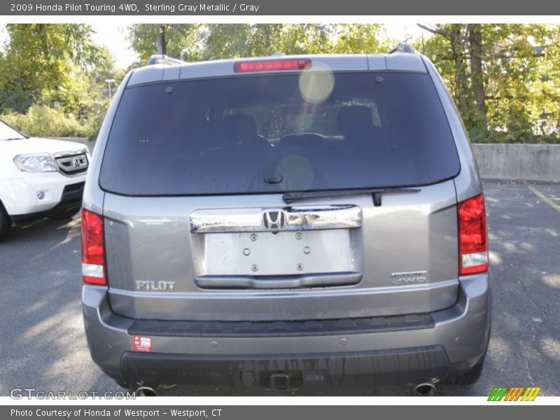 Sterling Gray Metallic / Gray 2009 Honda Pilot Touring 4WD