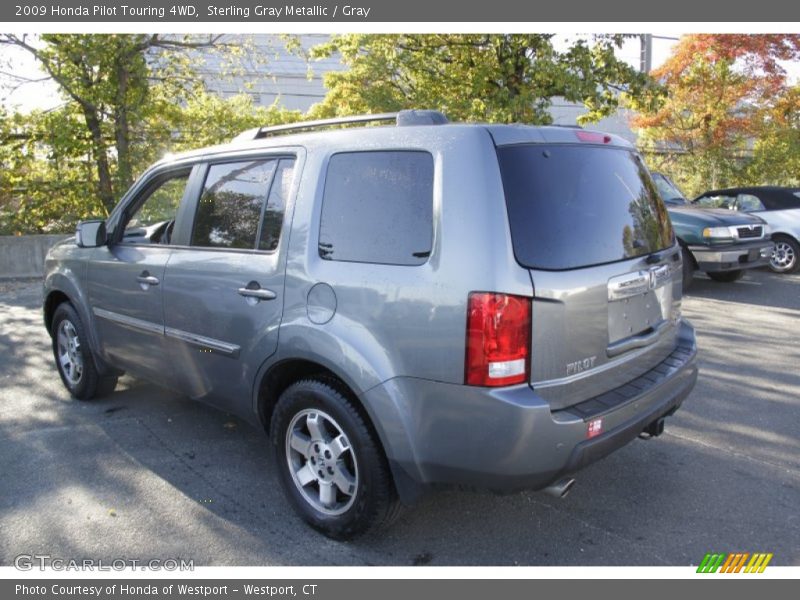 Sterling Gray Metallic / Gray 2009 Honda Pilot Touring 4WD