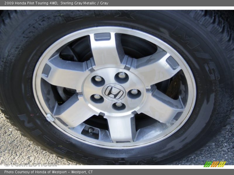 Sterling Gray Metallic / Gray 2009 Honda Pilot Touring 4WD