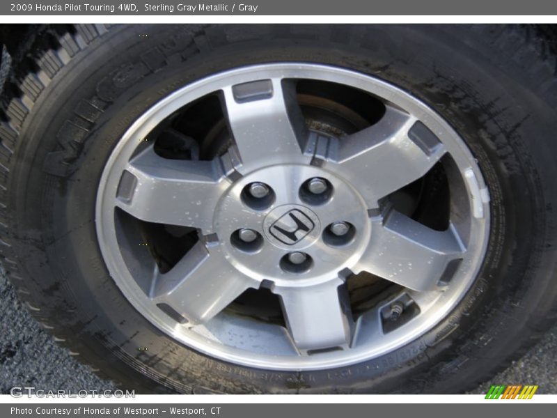 Sterling Gray Metallic / Gray 2009 Honda Pilot Touring 4WD