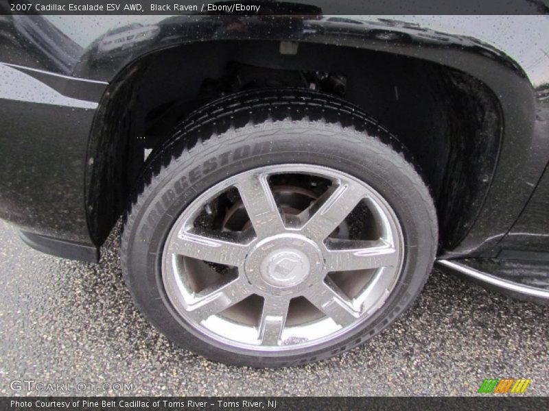 Black Raven / Ebony/Ebony 2007 Cadillac Escalade ESV AWD