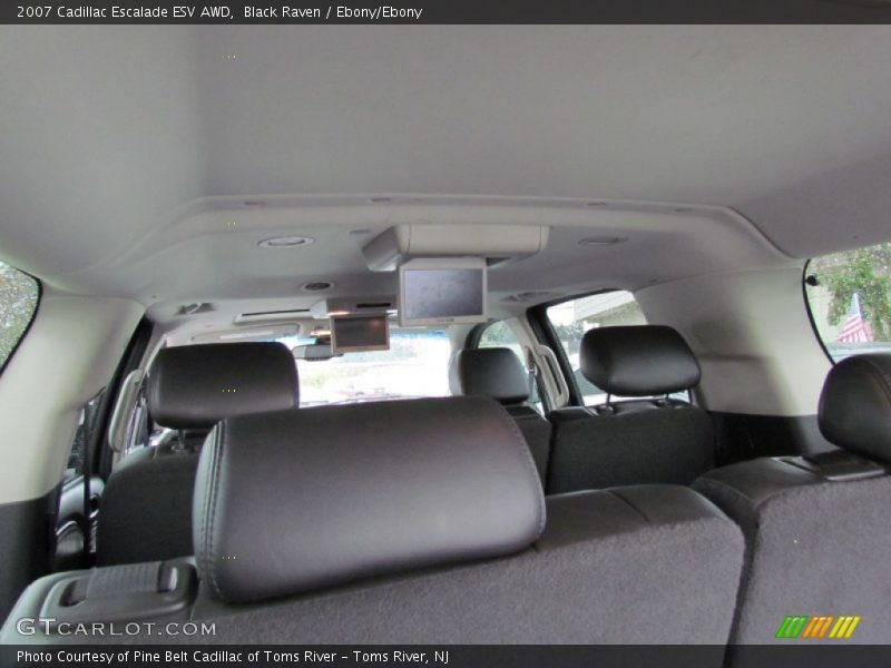 Black Raven / Ebony/Ebony 2007 Cadillac Escalade ESV AWD