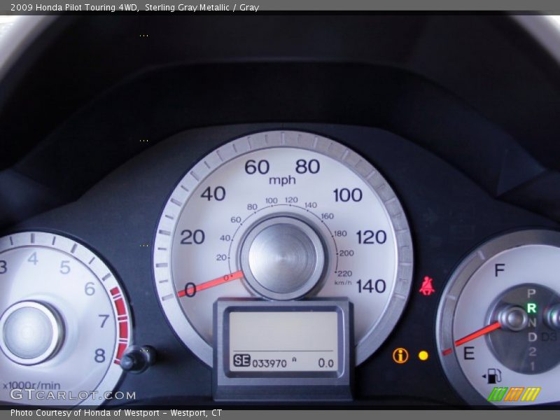 Sterling Gray Metallic / Gray 2009 Honda Pilot Touring 4WD