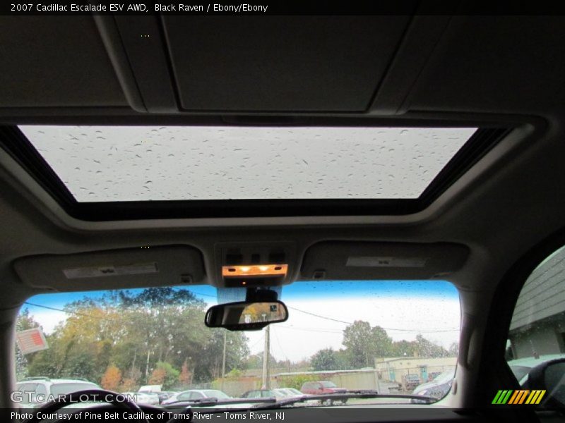 Black Raven / Ebony/Ebony 2007 Cadillac Escalade ESV AWD