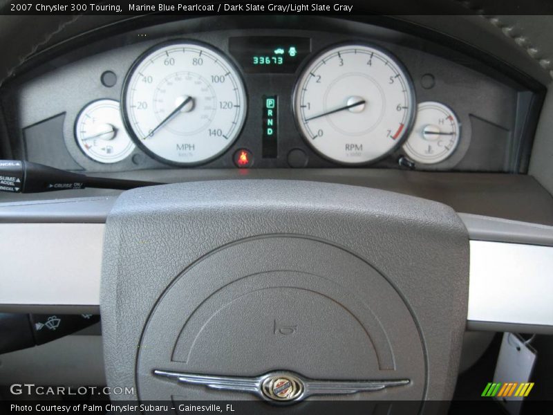 Marine Blue Pearlcoat / Dark Slate Gray/Light Slate Gray 2007 Chrysler 300 Touring