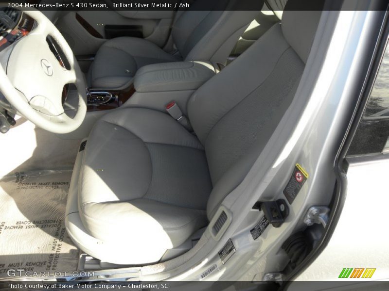 Brilliant Silver Metallic / Ash 2004 Mercedes-Benz S 430 Sedan