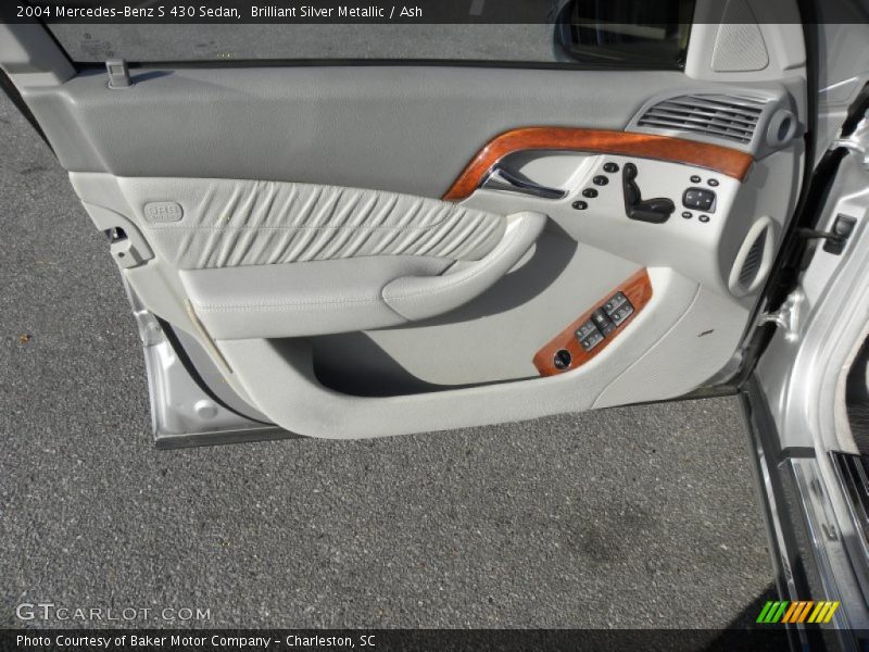 Brilliant Silver Metallic / Ash 2004 Mercedes-Benz S 430 Sedan
