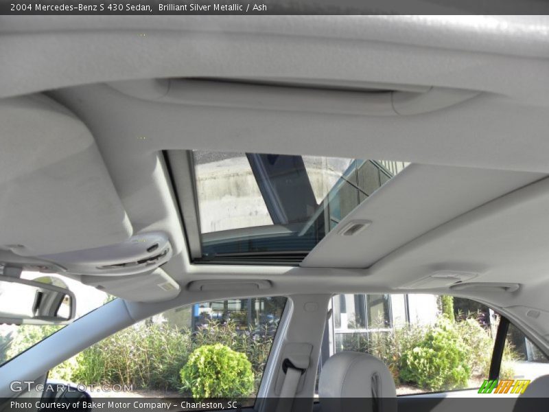 Brilliant Silver Metallic / Ash 2004 Mercedes-Benz S 430 Sedan