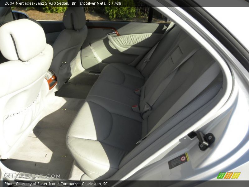 Brilliant Silver Metallic / Ash 2004 Mercedes-Benz S 430 Sedan