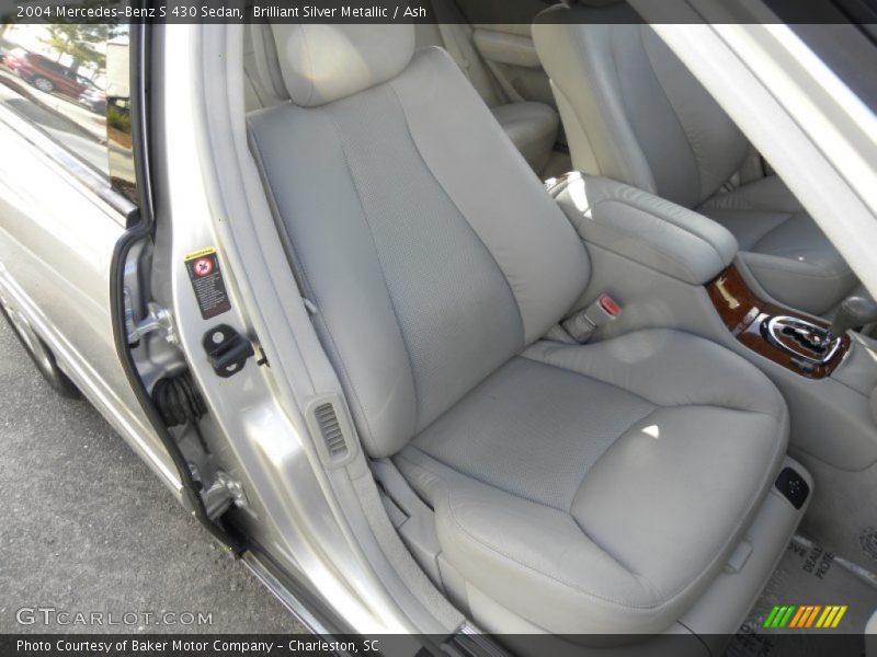 Brilliant Silver Metallic / Ash 2004 Mercedes-Benz S 430 Sedan
