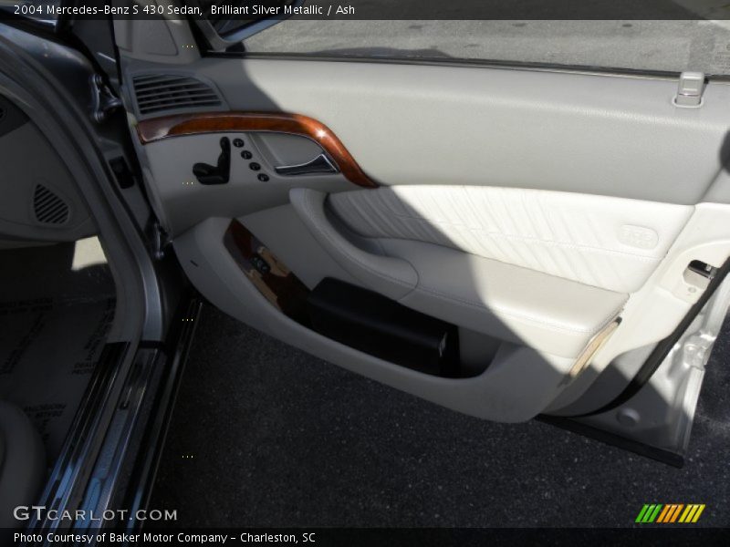 Brilliant Silver Metallic / Ash 2004 Mercedes-Benz S 430 Sedan