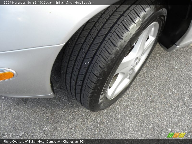 Brilliant Silver Metallic / Ash 2004 Mercedes-Benz S 430 Sedan